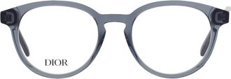 Dior BOTANICA O R3I 4500 Demo Round Mens Eyeglasses DM50109I 020 49