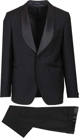Tagliatore Napoli Tuxedo - Heren - Business pakken - Blauw - M - Wol - Kostuums