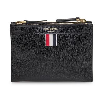 Thom Browne Dames, Accessoires, Zwart, Maat: ONE Size Leer