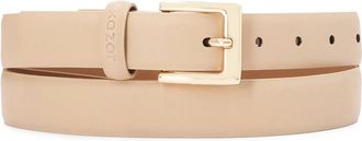 Kazar Serena Riem - Dames - Riemen - Beige - 80 CM - Leer - Accessoires