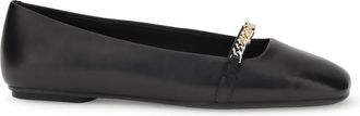 Pinko Leather Ballerinas