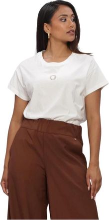Nukus Niek T-shirt - Dames - T-shirts - Wit - 2XL - Katoen - Tops