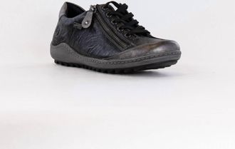 Remonte Womens Liv Shoes In Black/silver