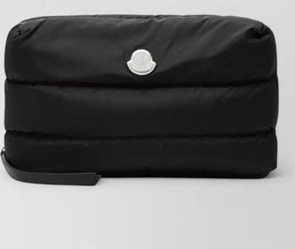 Moncler caradoc quilted clutch bag
