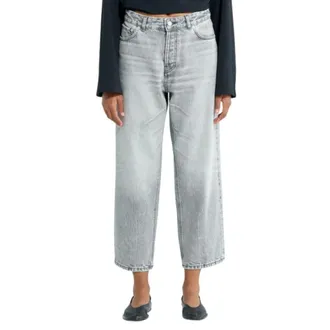 Haikure Cropped Jeans, female, Gray, Size: W25 Fog Grey Jeans for Women