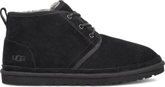 UGG Zwarte Enkellaarzen voor Mannen - Heren - Veterlaarzen - Zwart - 41 EU - Wol - Schoenen