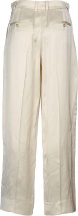 Toteme Womens Trousers Beige Not Specified