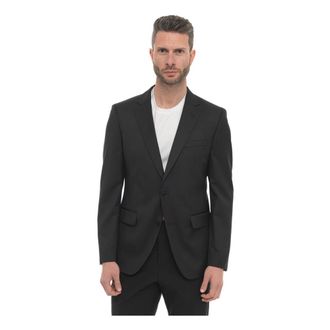 HUGO BOSS Hugo, Blazers, male, Black, Size: 3XL H-Huge Jacket