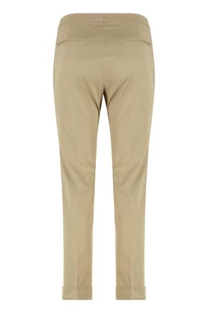 Etro Womens Beige Cropped Trousers Cotton