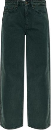 Rag & Bone Logan Straight-leg Jeans - Dames - Regular Fit Jeans - Groen - W27 - Katoen - Jeans