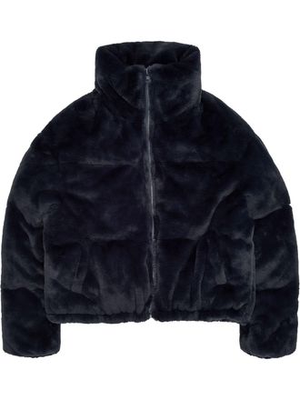 Apparis Billie faux-fur puffer jacket - women - Polyester - M - Blue