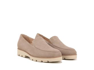 Vionic Kensley Womens Shoes Taupe Suede : 9.5 M, Leather