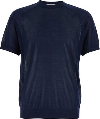 KANGRA Maglia Giro M/M F.18gg - Heren - Ronde hals truien - Blauw - 4XL - Truien & Vesten
