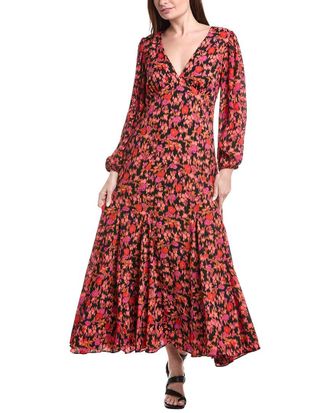 CeCe by Cynthia Steffe Printed Maxi Dress