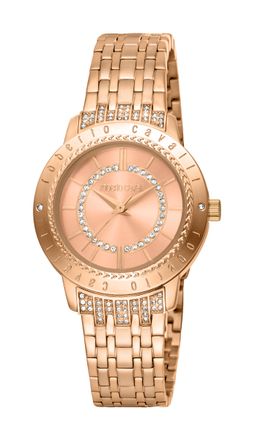 Roberto Cavalli RC5L030M0075 Womens Quartz Rose Gold Stainless Steel 5 ATM 32 mm Watch - One Size