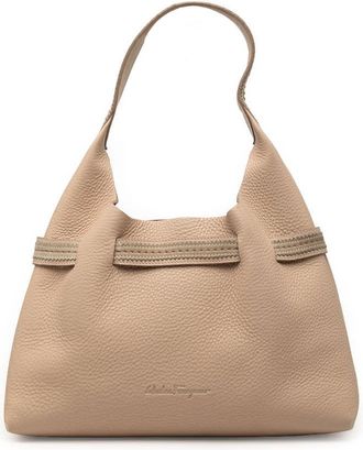 Ferragamo Pre-owned Ferragamo Grained Leather Shoulder Bag Ladies B4GI757VT5YWWHLI