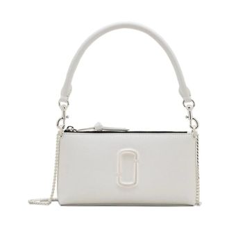 Marc Jacobs Handbags, female, White, Size: ONE SIZE Snapshot Convertible Shoulder Bag