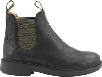 Geox Chelsea Boot - Dames - Chelseaboots - Zwart - 40 EU - Leer - Schoenen