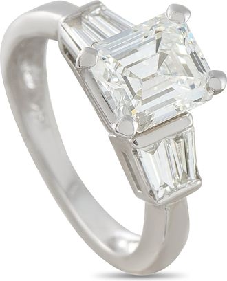 Luxury Bazaar 14K White Gold 2.39ct Diamond Ring MF21-051426