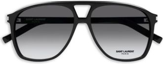 Saint Laurent Eyewear Occhiali da sole squadrati - Nero