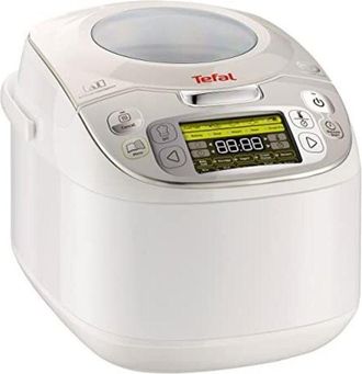 T-fal RK8121, 750 w, 1.8 Litri, Acciaio Inossidabile, Bianco