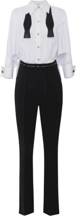 Elisabetta Franchi Mujer, Monos, Blanco, Talla: XS