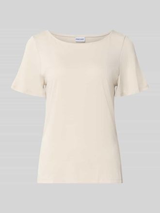 Pieces Regular Fit T-Shirt Modell PCANORA in Beige, Gr&ouml;&szlig;e XL