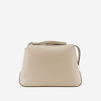 Pinko Beauty Case Pinko In Pelle Con Logo