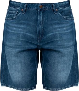 Guess Rodeo Denim Shorts - Heren - Korte broeken - Blauw - Maat: W29 Denim