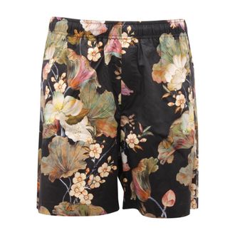 Amaranto Casual Shorts, male, Multicolor, L, Cotton Bermuda Shorts with Drawstring Waist