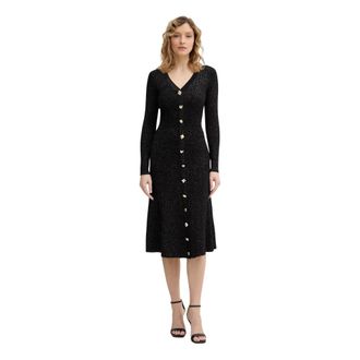 Guess Dames, Jurken, Zwart, Maat: XS Viscose
