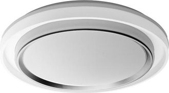 Meyer Plafon Led Modelo Meyer Plata Cct Regulable Con Mando A Distancia