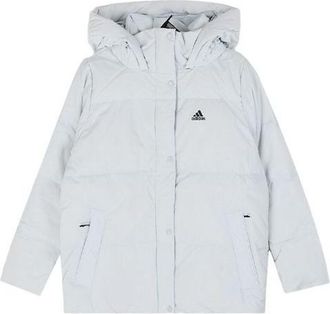 adidas (WMNS) adidas Down Jacket Asia Sizing Blue EH3983