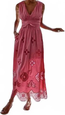 Misa Myrtle Dress In Fuschia