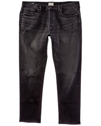 Todd Snyder Todd Snyder Slim Fit Selvedge Destroyed Black Wash