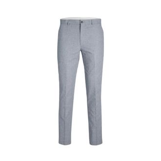 Jack & Jones Slim Fit Cashmere Blue Broek - Heren - Nette broeken - Blauw - S - Wol - Broeken