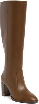 Stuart Weitzman Ryland Tall Leather Boot in Espresso/Dark Brown at Nordstrom Rack, Size 10.5