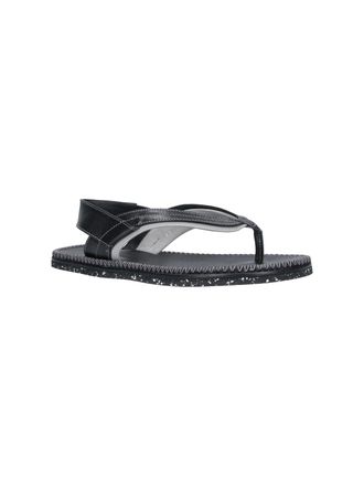 Kiko Kostadinov Mens Sandals Black Calf Leather