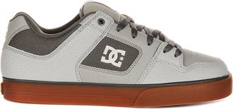 DC Grijze Heren Skate Sneakers - Heren - Sneakers - Grijs - 43 EU - Leer - Schoenen