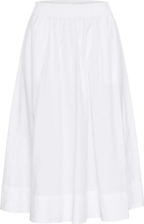 Inwear Midi Rokken - Dames - Midirokken - Wit - 2XL - Rokken