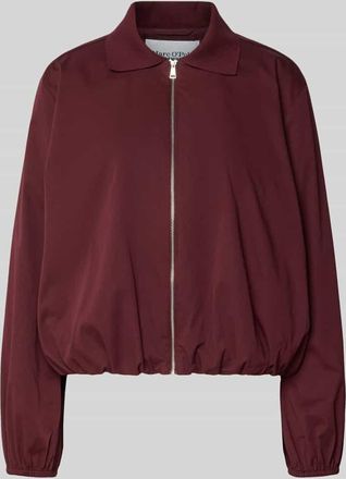 Marc O'Polo Denim Marc OPolo Denim Boxy Fit Blouson aus Baumwoll-Mix in Bordeaux, Gr&ouml;&szlig;e XL
