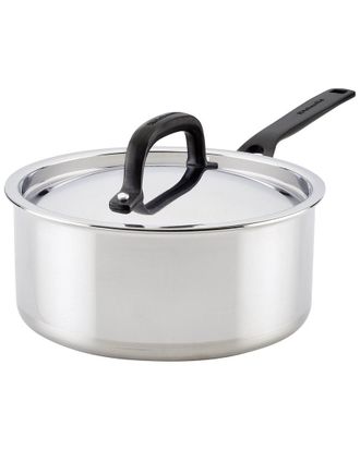 KitchenAid Kitchenaid 5-Ply Clad Stainless Steel Induction Sauce Pan With Lid