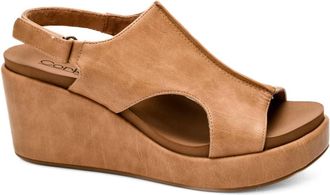 Corkys Footwear Womens Carley Wedge In Caramel