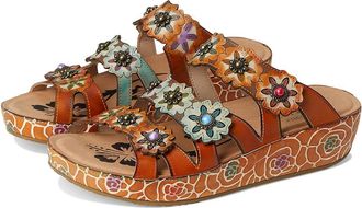 L'Artiste by Spring Step Cuddlecake Womens Wedge Shoes Camel : EU 41 (US Womens 9.5-10) M, Leather/Rubber