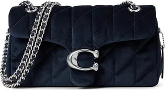 Coach Tabby Shoulder Bag 26 Shoulder Womens Handbags Blue, Leather