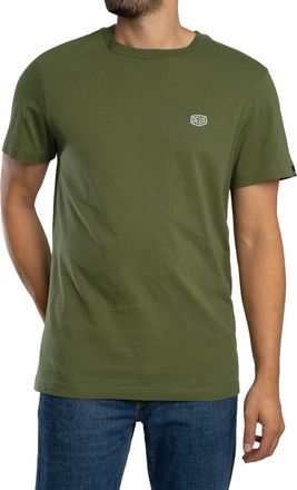 Deus Ex Machina Mens Shield Standard T-Shirt, Cypress Green, M