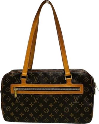 Louis Vuitton Pre-owned Shoulder Bags, female, Brown, Size: ONE SIZE Pre-owned Canvas louis-vuitton-bags