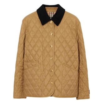 Burberry Dranefeld Diamond Quilted Jacket, Size XX-Small