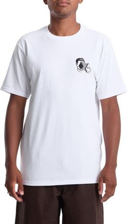 Volcom Aura Cotton Graphic T-Shirt in White at Nordstrom, Size X-Large