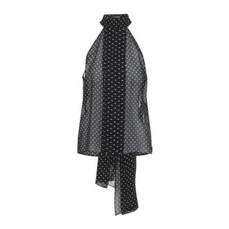 Tom Ford Dames, Tops, Zwart, Maat: S Zijde